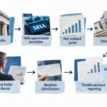 A fund’s sale of portfolio securities can lead to a reportable shareholder distribution without the investor selling fund shares.